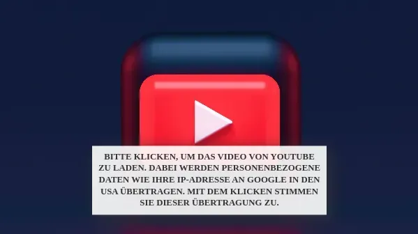 Youtube-Videos datenschutzkonform mit Einwilligung einbinden